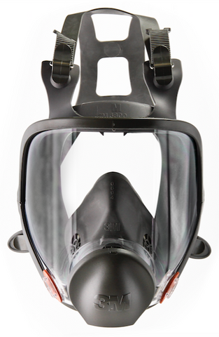 3M 6000 Series F/F Respirator Mask Large