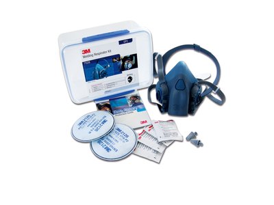 3M 7500 Series H/F Welding Respirator Kit