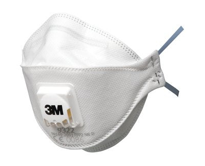 3M P2 Flat Fold Particulate Respirator With Valve