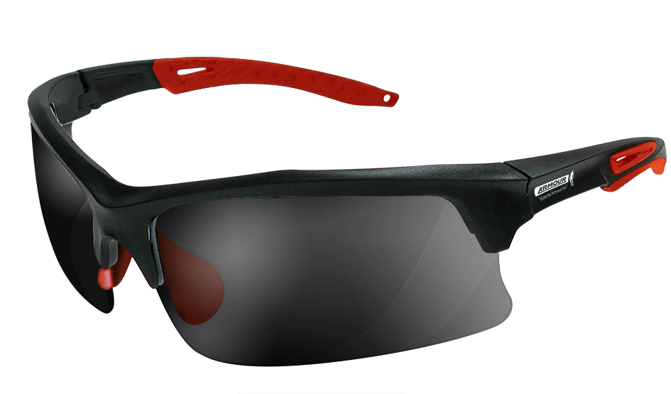 Armour Sentry Close-Fit Safety Glasses - Smoked