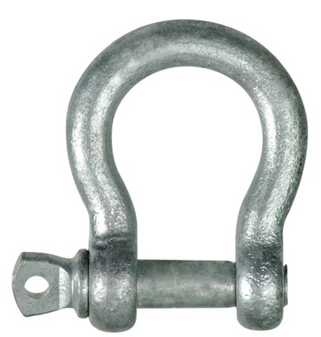 Galvanised Bow Shackle