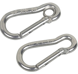 Karabiner Zinc Plated Eyelet Type