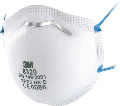 3M P2 Cupped Particulate Respirator