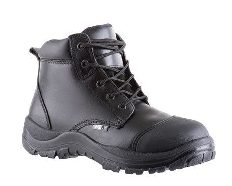 No8 Hamilton Lace Up Safety Boot - Black/Brown