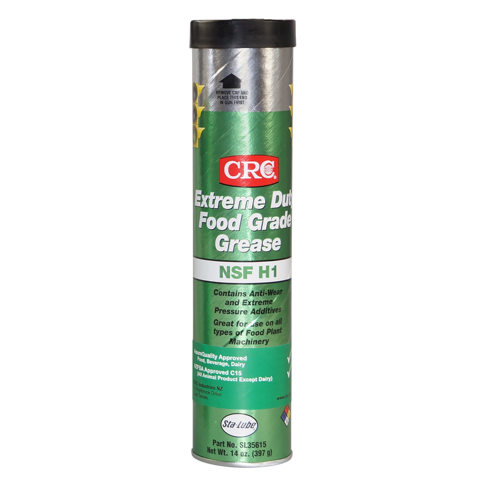 CRC Food Grade Extreme Duty Grease Cartridge 397g