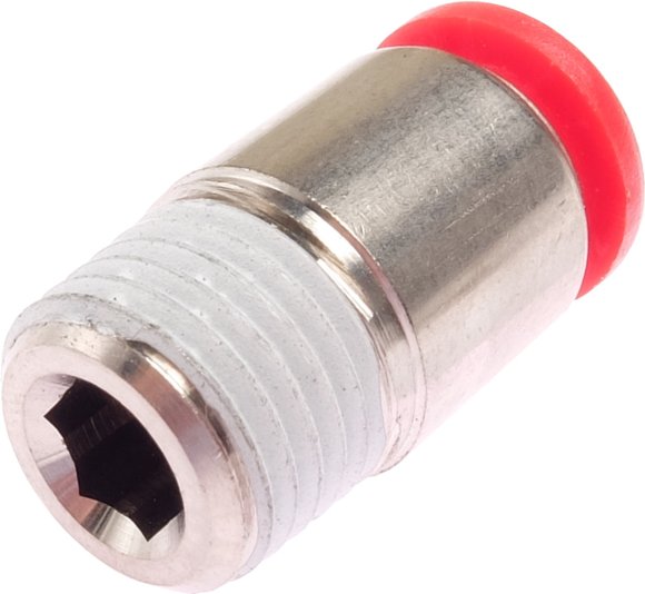 Pneufit C Straight Adaptor (Internal Hex Only) Taper
