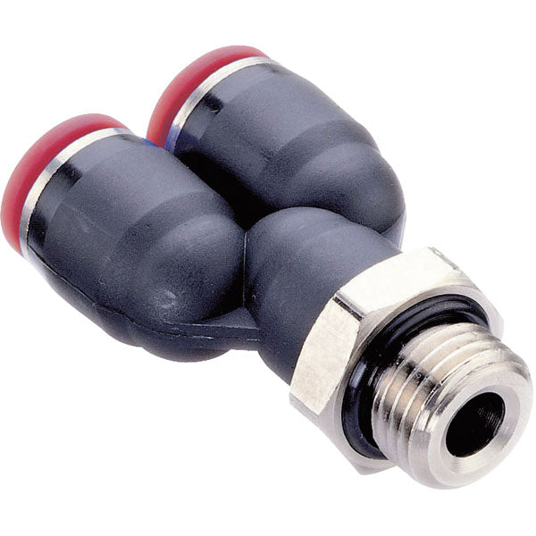 Pneufit C Swivel Y Adaptor - Parallel