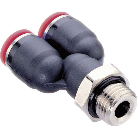 Pneufit C Swivel Y Adaptor - Parallel