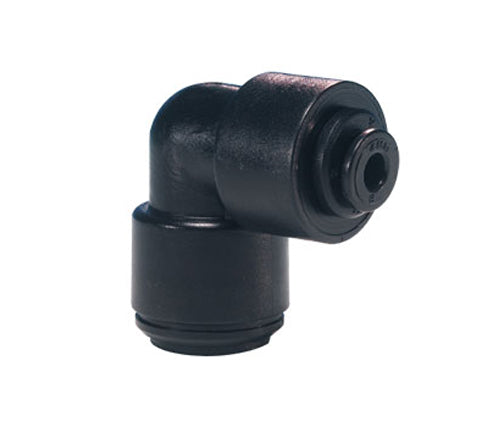 John Guest Plastic Reducing Elbow Connector