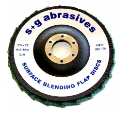 SURFACE BLENDING FLAP DISC 115mm x 22mm