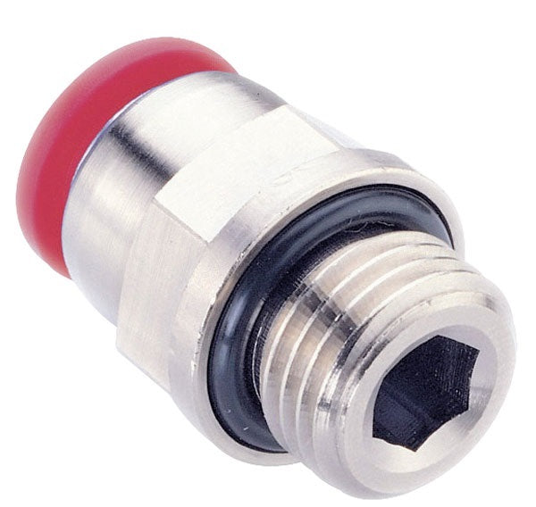 Pneufit C Straight Adaptor (External & Internal) Parallel