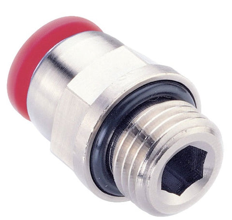 Pneufit C Straight Adaptor (External & Internal) Parallel