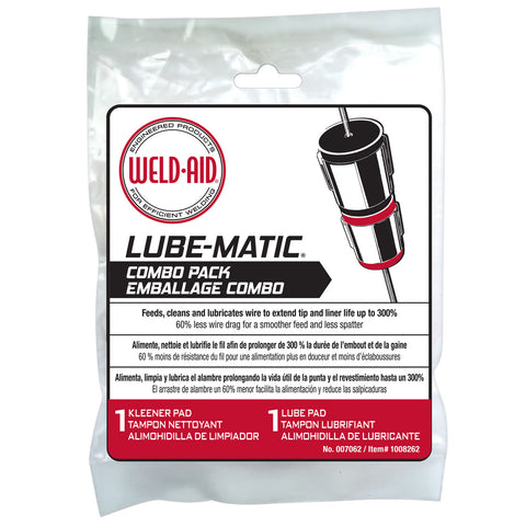Weld-Aid Lube-Matic Combo Pack (6 Pads)