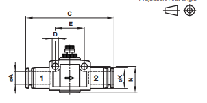 In-line flow control C00GE