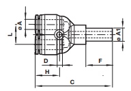 Quadruple reducer C0097
