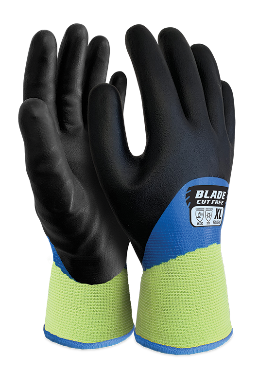 BLADE® Cut 5 Liquid Proof Thermal Full Coat Glove (-10°C to -20°C)