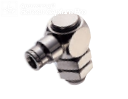 Bulkhead swivel elbow connector 10049