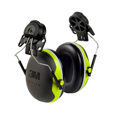 3M Peltor X4P3E Series Premium Cap Attached Earmuff