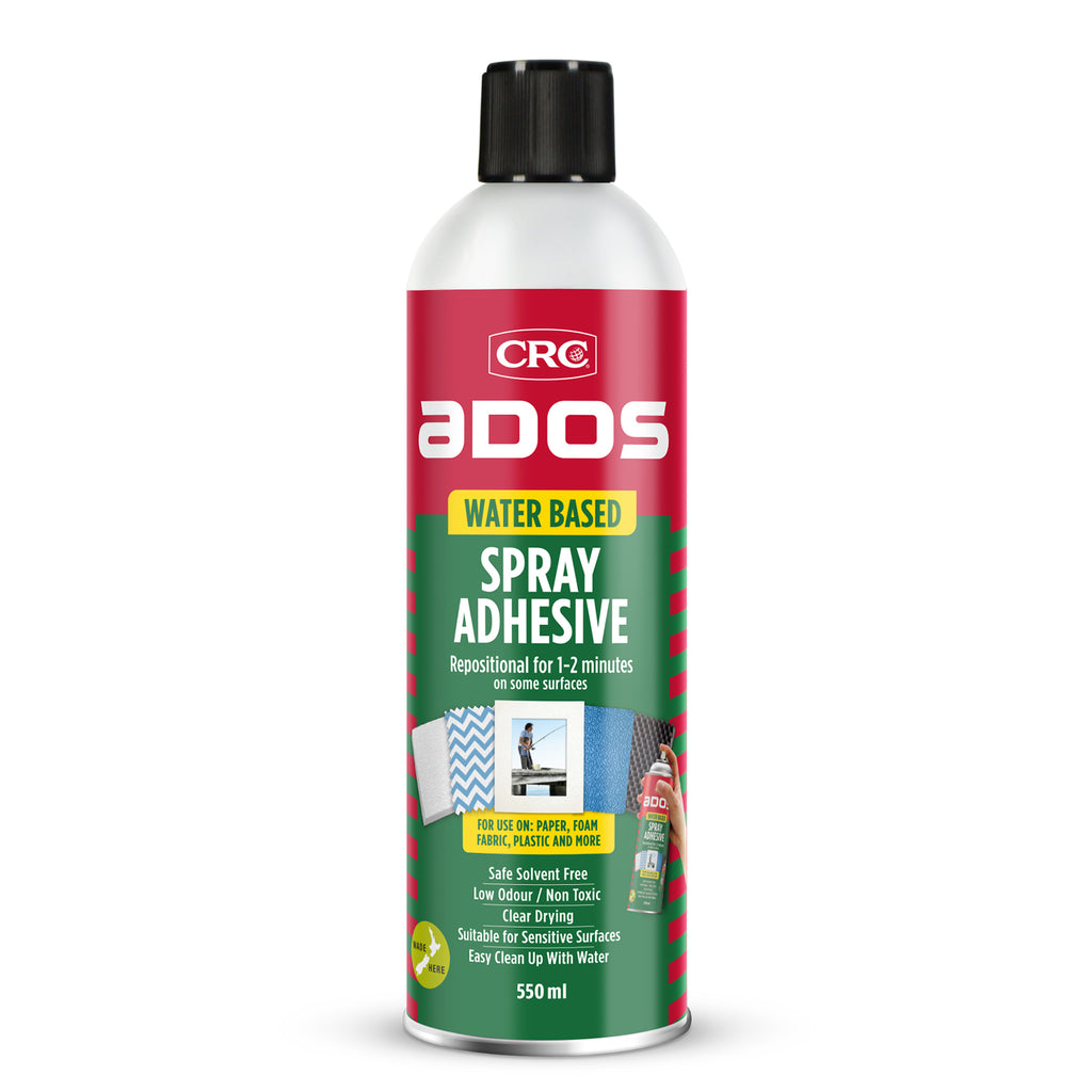 How to Clean Spray Adhesives