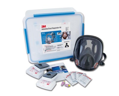 3M 6000 Series F/F Asbestos/Dust Respirator Kit