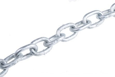 Regular link galvanised chain