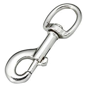 Nickle Plated Eye Swivel Snap Hook