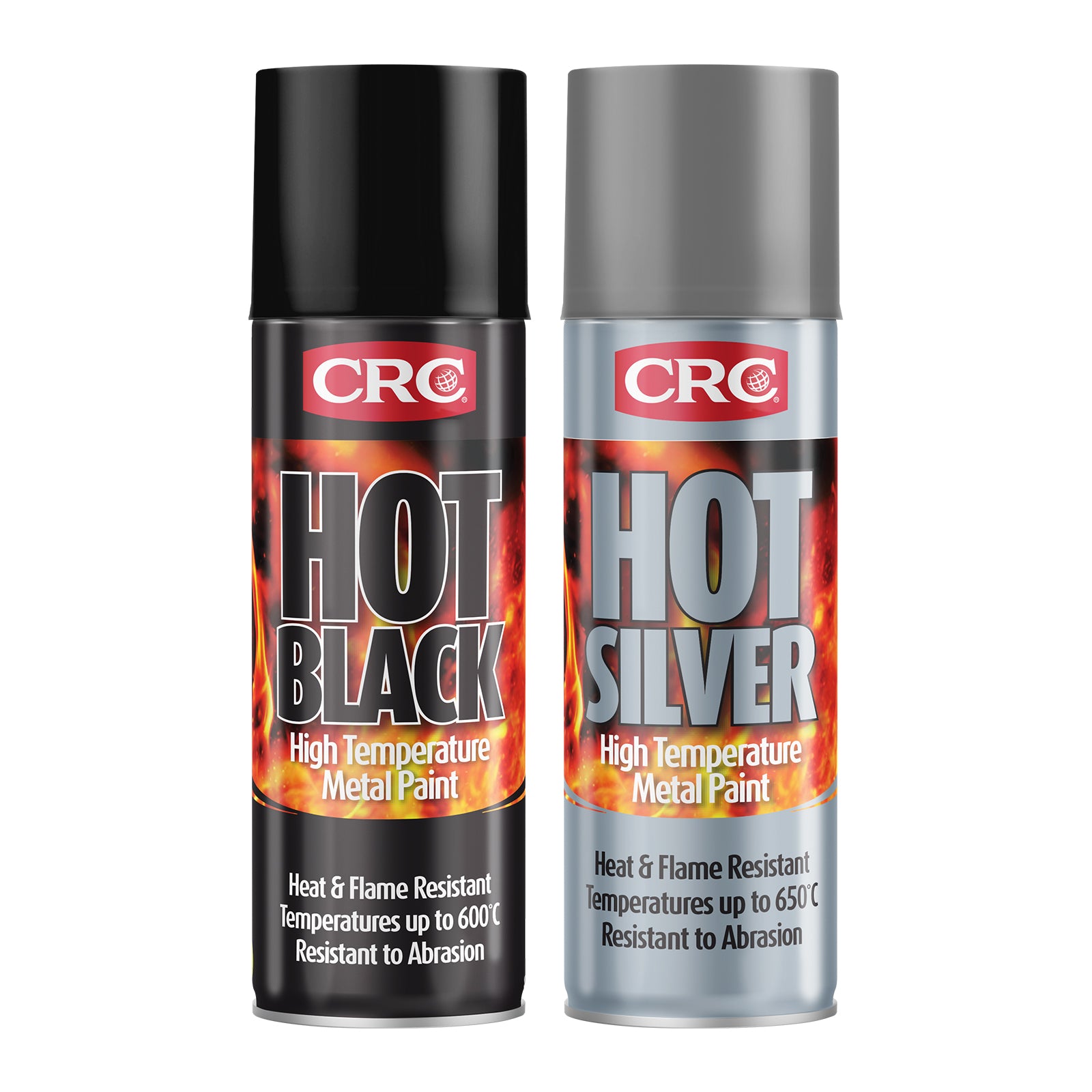 CRC Hot Black / Hot Silver High Temp Paint