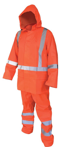 Orange TTMC-W17 Hi-Vis Rainset