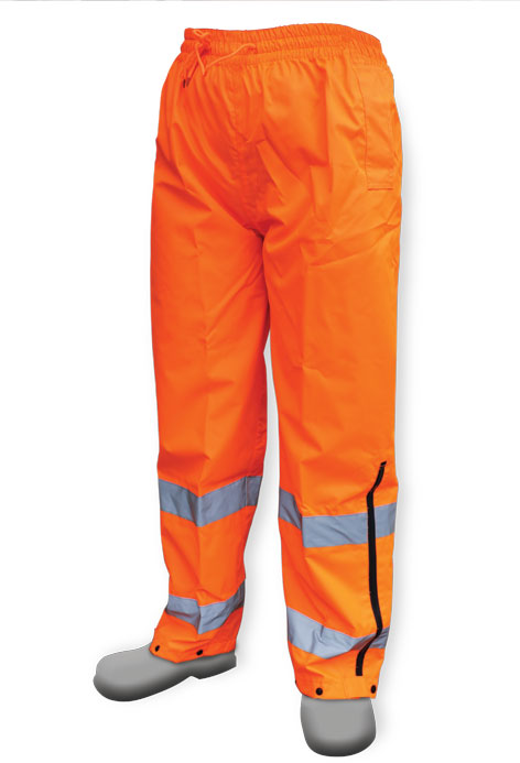 Hi Vis Fluro Orange Rainpant