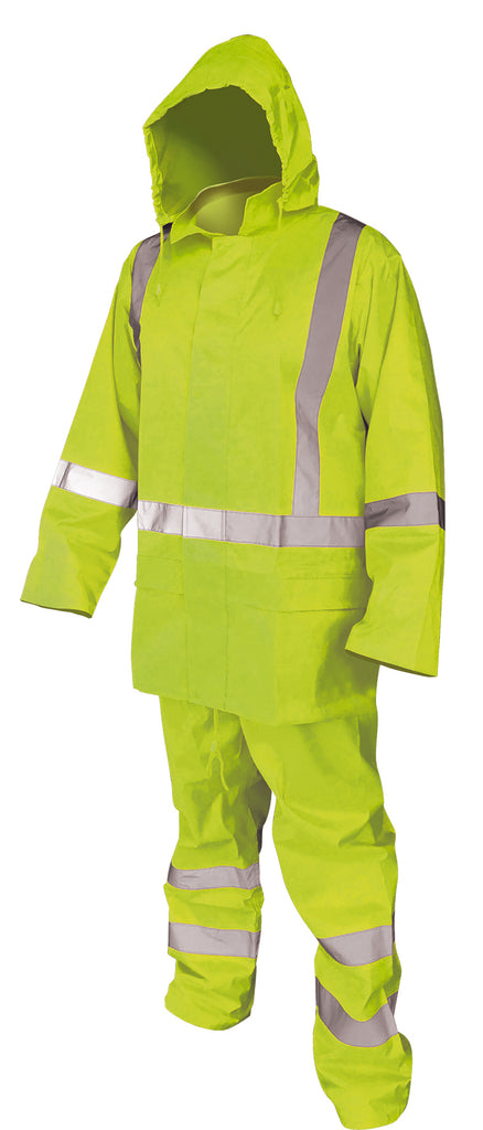 Yellow Hi-Vis Rainset