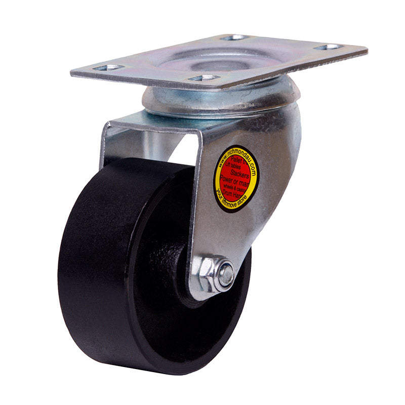 75mm Ci Wheel 125kg Capacity Castor (S3306)