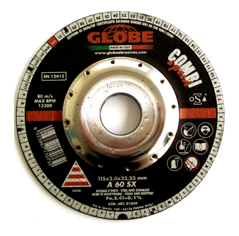 125x2x22 A60SX ALUMINIUM C/O Disc