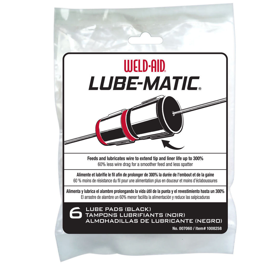 Weld-Aid Lube-Matic Black Pre-Treated Lube Pad