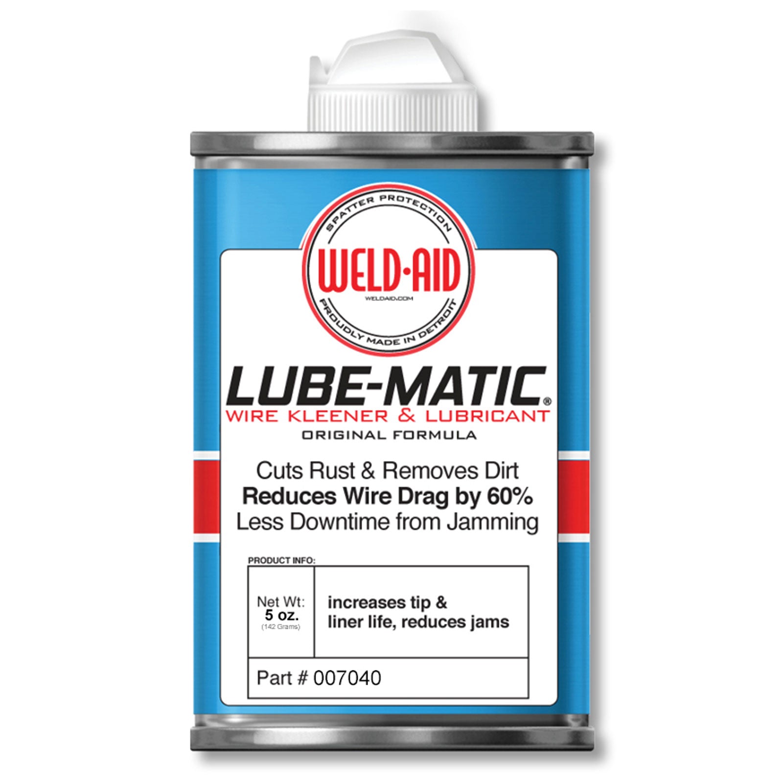 Weld-Aid Lube-Matic Wire Kleener & Lubricant 5oz