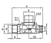 3/2 Shut-off valves C01GH