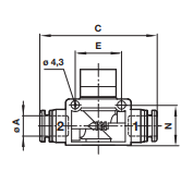 3/2 Shut-off valves C01GF