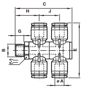 Double universal tee C0Q71