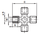 ISO G - Cross 16092