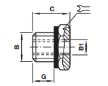 ISO G - Reducing connector 16023