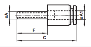 Stem expander (stem/tube) C0023