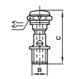 ISO G - Bi-directional banjo bolts 20M00