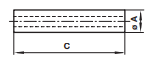 Stem union (equal) C0022