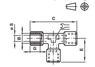 ISO G - Tee connector 16062