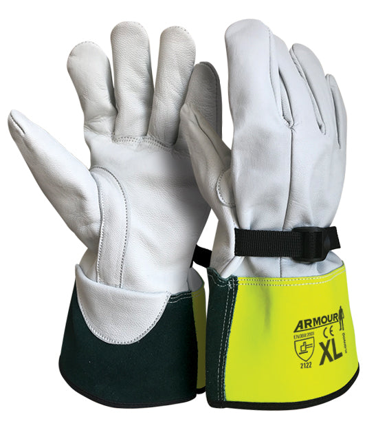 ARMOUR High Voltage Leather Over-Glove