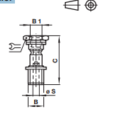 Banjo bolt, non-regulating single stacking with top port BSP parallel 20*00