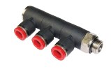 3x Swivel elbow adaptor C0C51